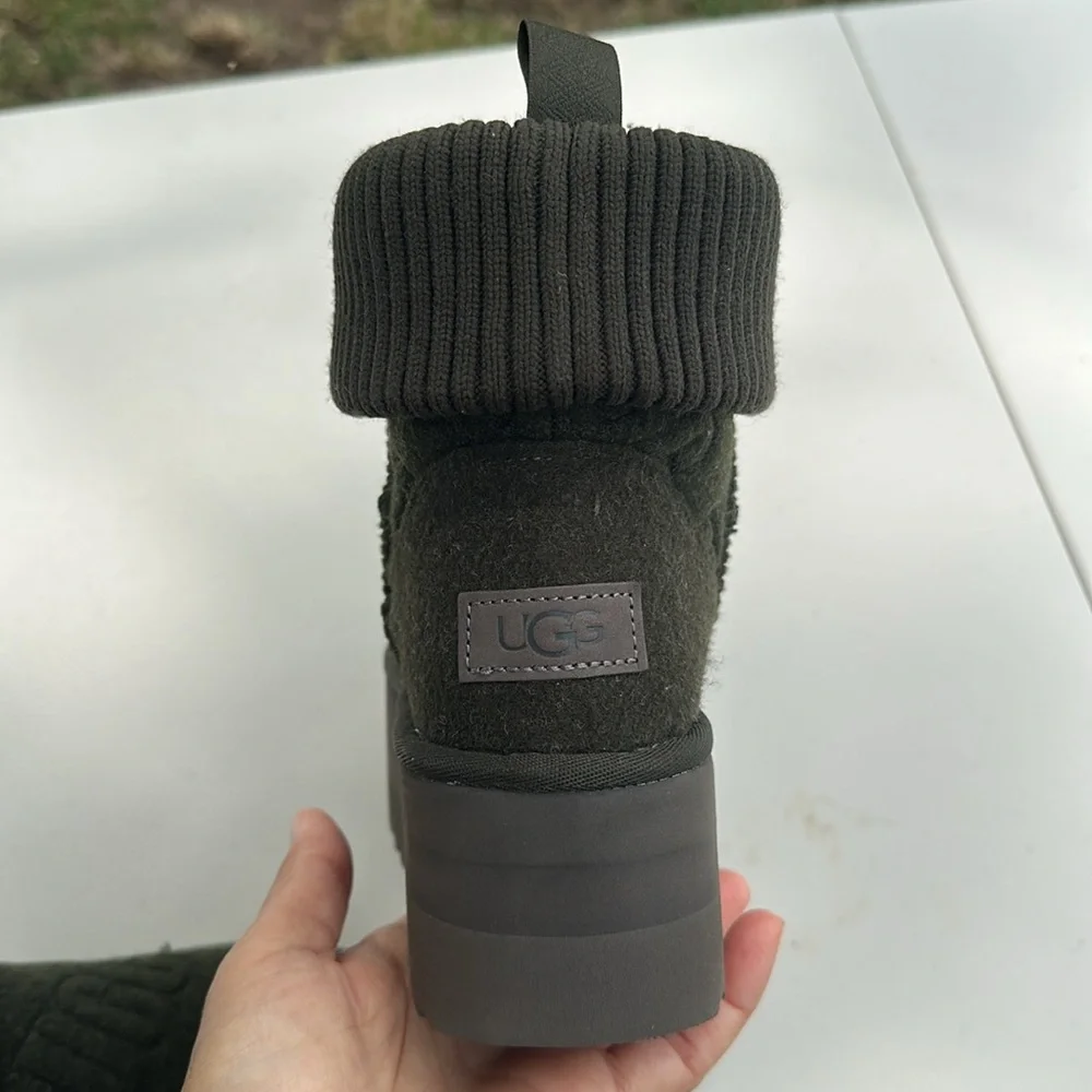 NEW Ugg Classic Mini Platform Felted Boot - Picture 6 of 7